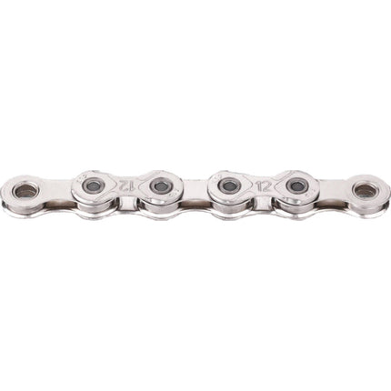 KMC ketting X12 12v 126L waxed zilver