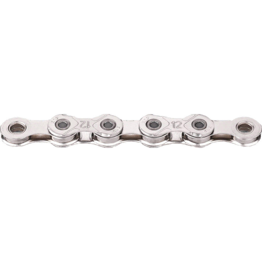 KMC ketting X12 12v 126L waxed zilver