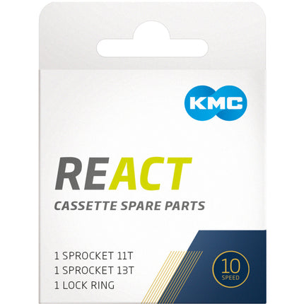 KMC tandwielen 10v 11-42 incl. lockring spare part set