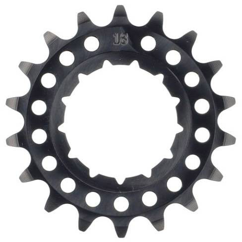 KMC tandwiel Rohloff wide 18t zwart