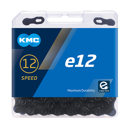 KMC chain E12 black tech 130s
