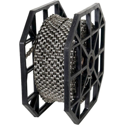 KMC rol ketting X12 silver/black 50mtr