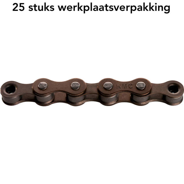 ds KMC ketting S1 1/8 wide brown bulk (25)