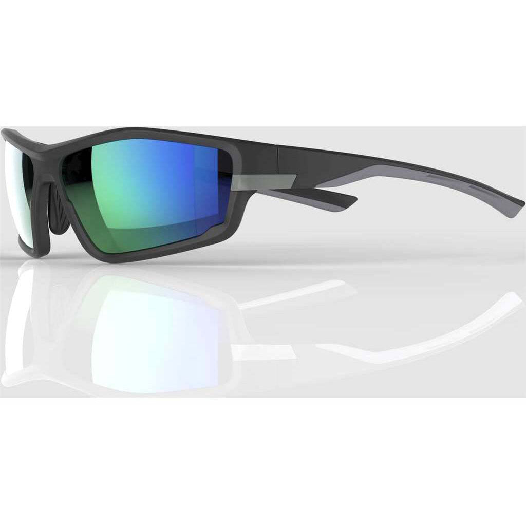 Mirage zonnebril zwart/grijs lens "green"