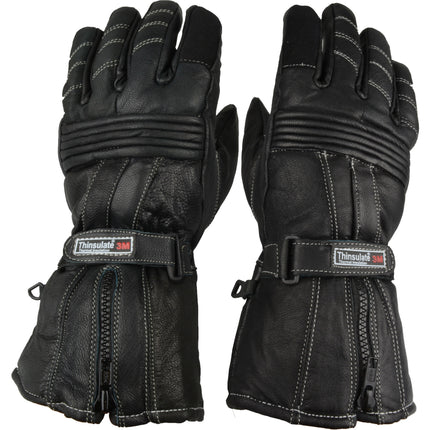Scooter/Motor-handschoen L Scotchlite waterproof zwart 3M