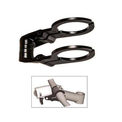 Herrmans lamp hook for handlebar bend