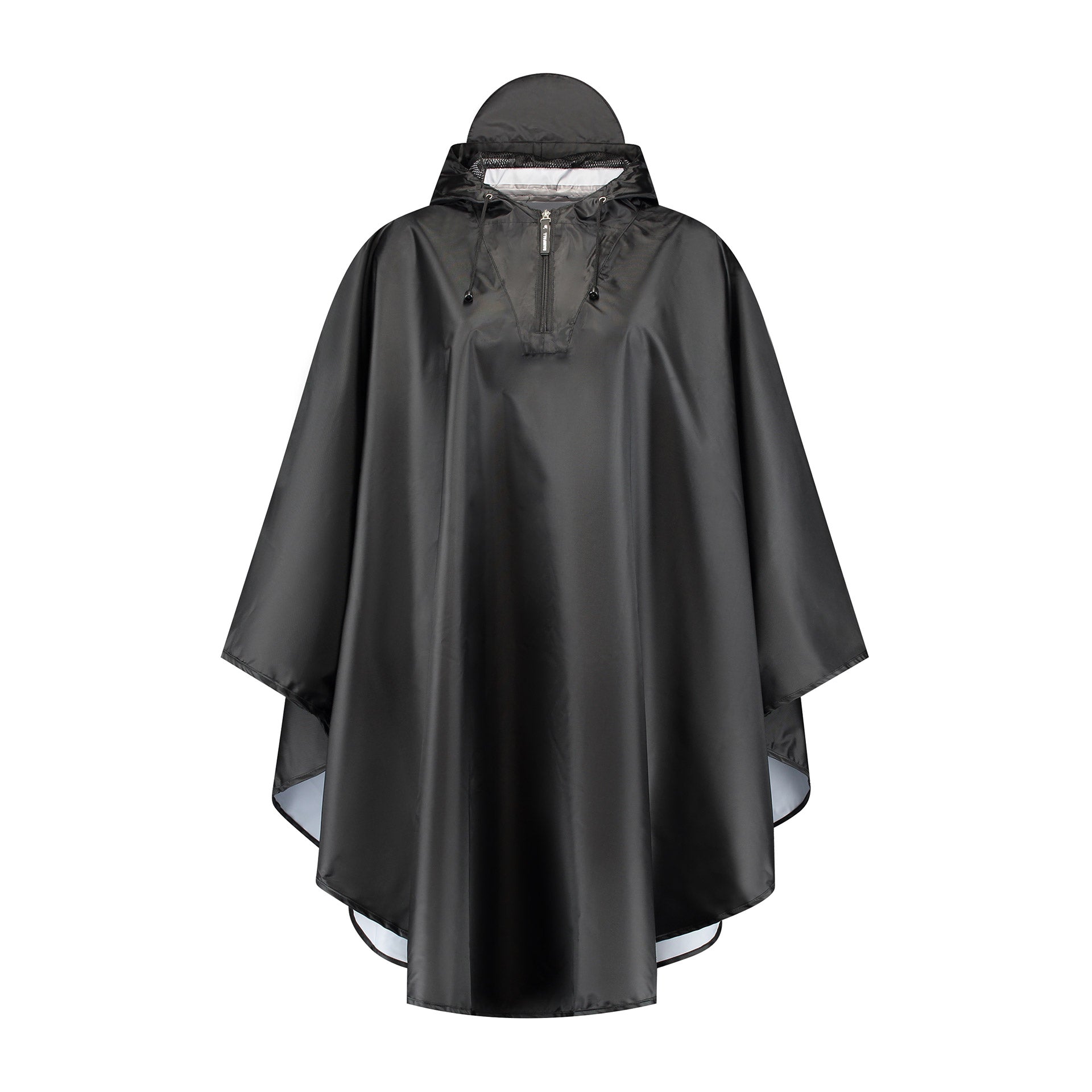 Mirage poncho polyester zwart