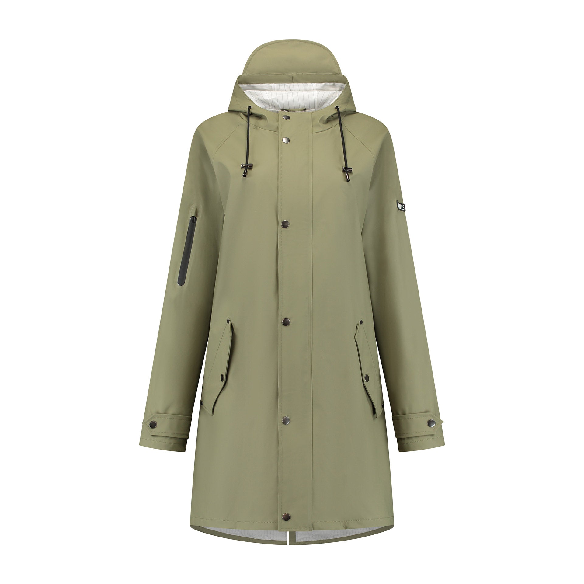 Mirage trenchcoat Rainfall soft touch maat M groen