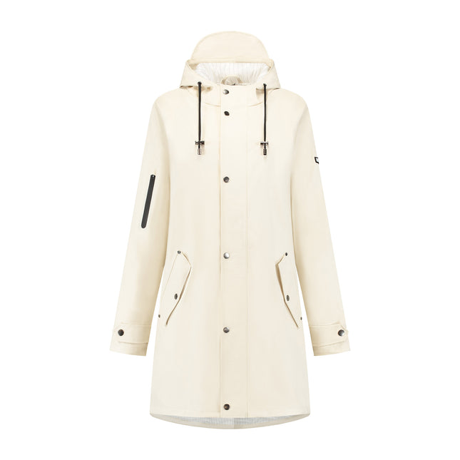 Mirage trenchcoat Rainfall soft touch maat L beige