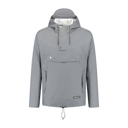 Mirage Rainfall soft touch raincoat, size M, gray