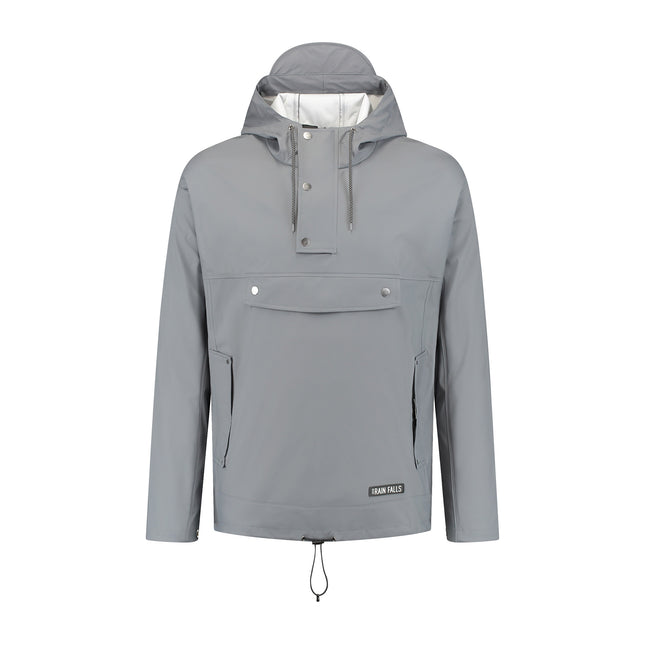 Mirage regenjas Rainfall soft touch maat L grijs