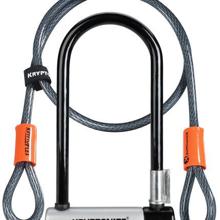 Kryptonite U-lock Kryptolok Standard with cable ART2