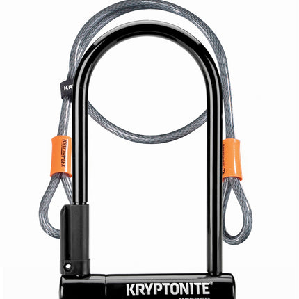 Kryptonite Keeper 12 Standard U-lock with cable