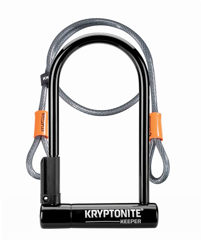 Kryptonite beugelslot Keeper 12 Standard met kabel