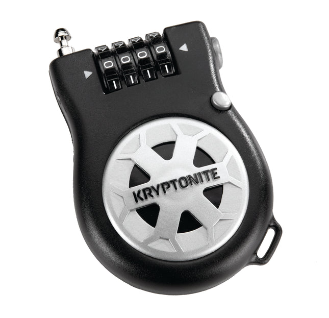 Kryptonite kabelslot code R2 Retractor Combo