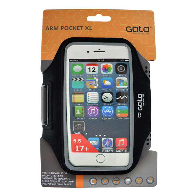 Gato arm pocket xl black one size