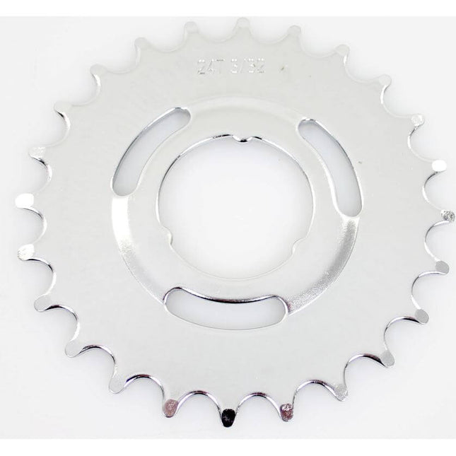 tandwiel 24t bol 3/32 chroom