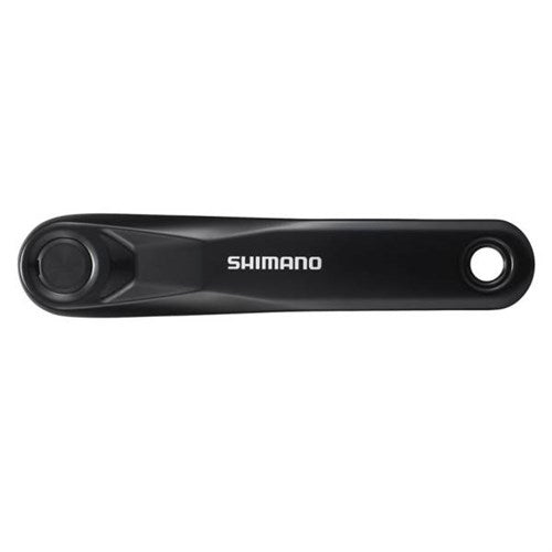 Crank LINKS vierkant Shimano E5000 zwart 170mm Y0GD05110