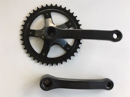 CRANKSTEL 40T 150mm zwart