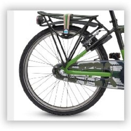 Achterwiel 22" Velg Zwart