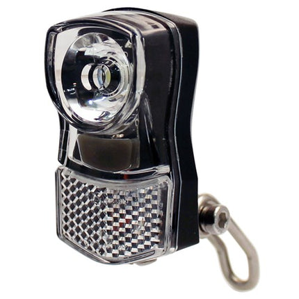 LED KOPLAMP mini klein fel 7Lux kroonbout Batterij los