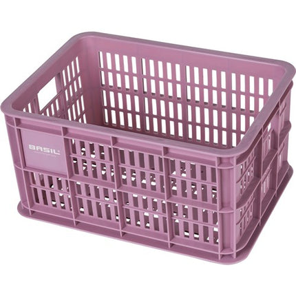 Basil PVC KRAT klein 17.5L Roze 21116 Faded Blossom
