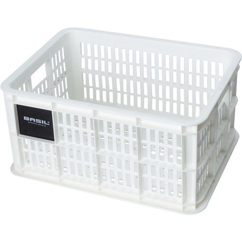 Basil PVC KRAT klein 17.5L Wit 21114 bright white