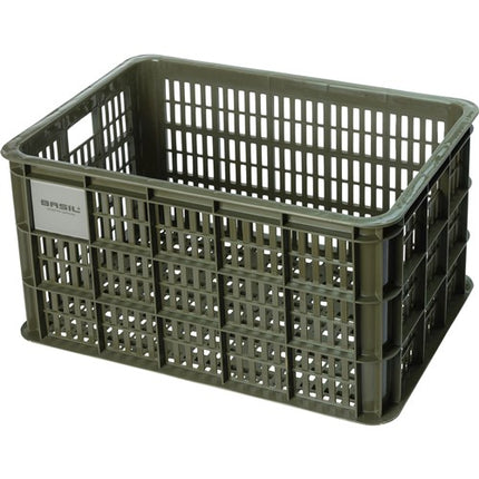 Basil PVC KRAT groot 40L Groen 21160 moss green