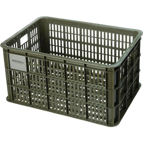 Basil PVC KRAT groot 40L Groen 21160 moss green