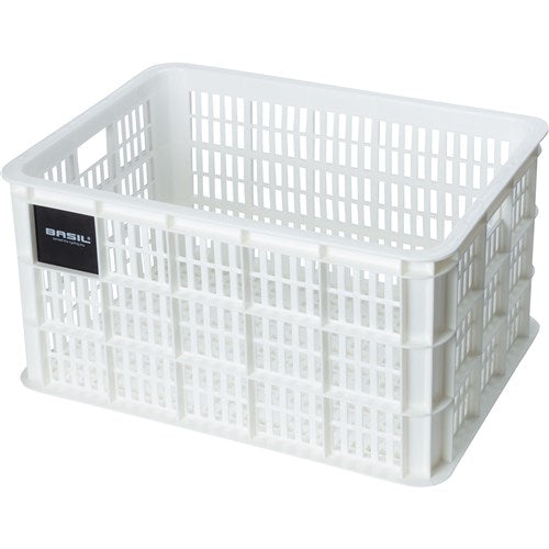 Basil PVC KRAT groot 40L Wit 21162 bright white