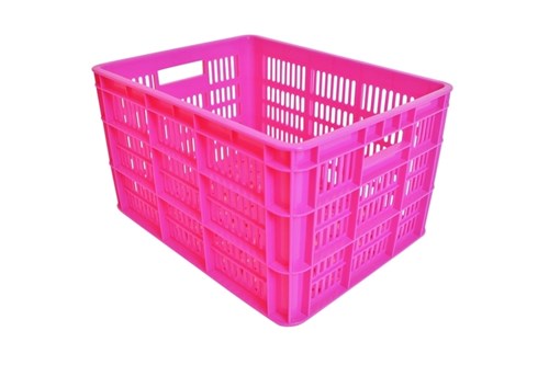 Fiets accesoires - Tormino PVC KRAT Middel Roze 32L 41X31X23