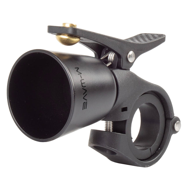 M-Wave mini-bel Trophy messing zwart