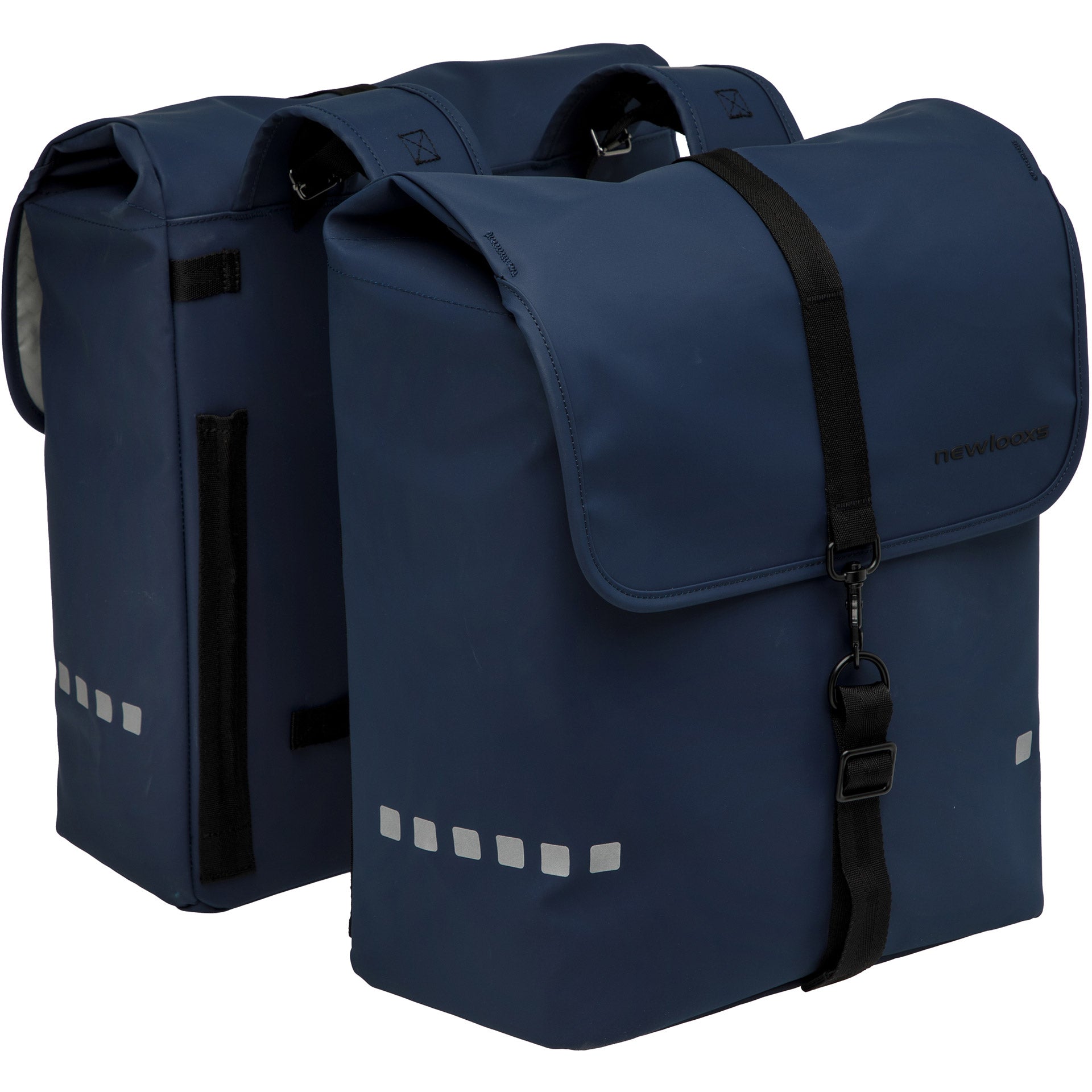 New Looxs dubbele tas Odense 39l polyester donkerblauw