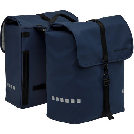 New Looxs sacoches doubles Odense MIK 39l polyester bleu foncé