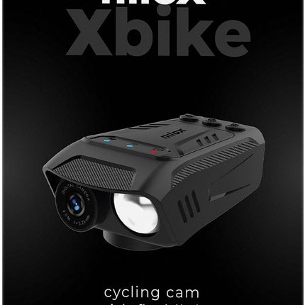 Nilox 3in1 fietscamera - verlichting - claxon
