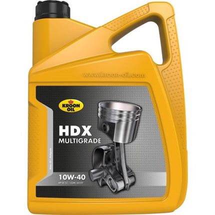 Kroon oil 10W40 HDX OLIE CAN A 5-LITER
