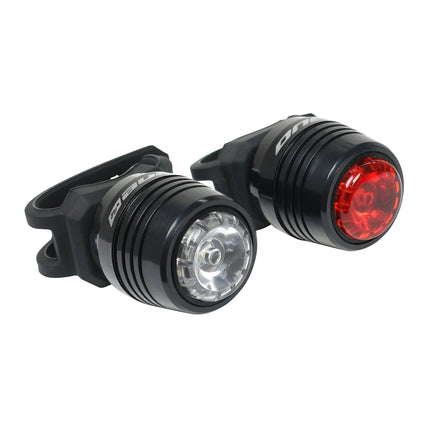 One lighting set 20 USB rechargeable black