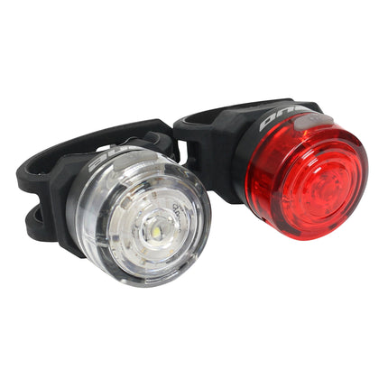 One verlichtingsset 10  op knoopcel (inclusief) zwart