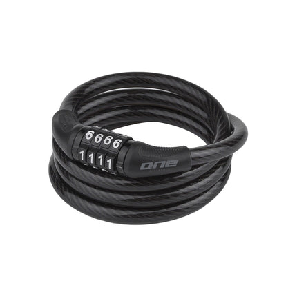Un antivol à câble à combinaison 8100 8mm/100cm noir/gris