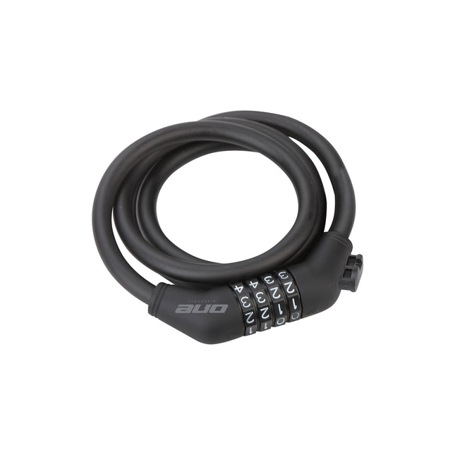 One kabelcijferslot 10120  10mm/120cm black/grey