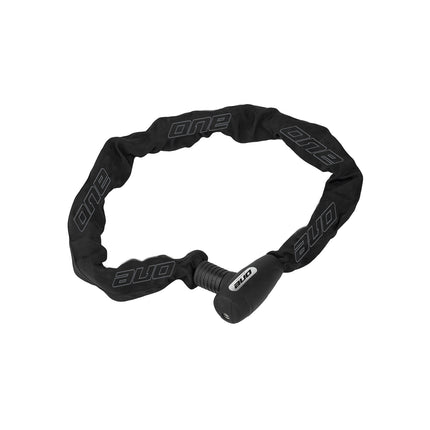 One kettingslot 6.90  6mm/90cm black/grey