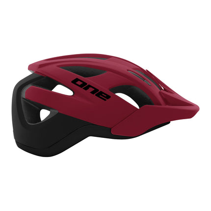 Un casque trail pro s/m (55-58) noir/rouge