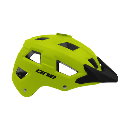 Un casque trail s/m (54-58) noir/vert