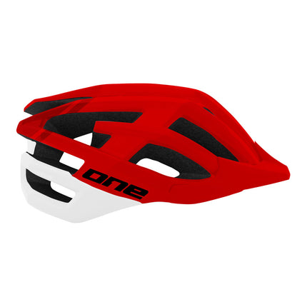 One helmet mtb race m/l (57-61) red/white