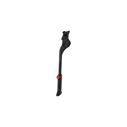 One zijstandaard kids 16-20" verstelbaar black/grey