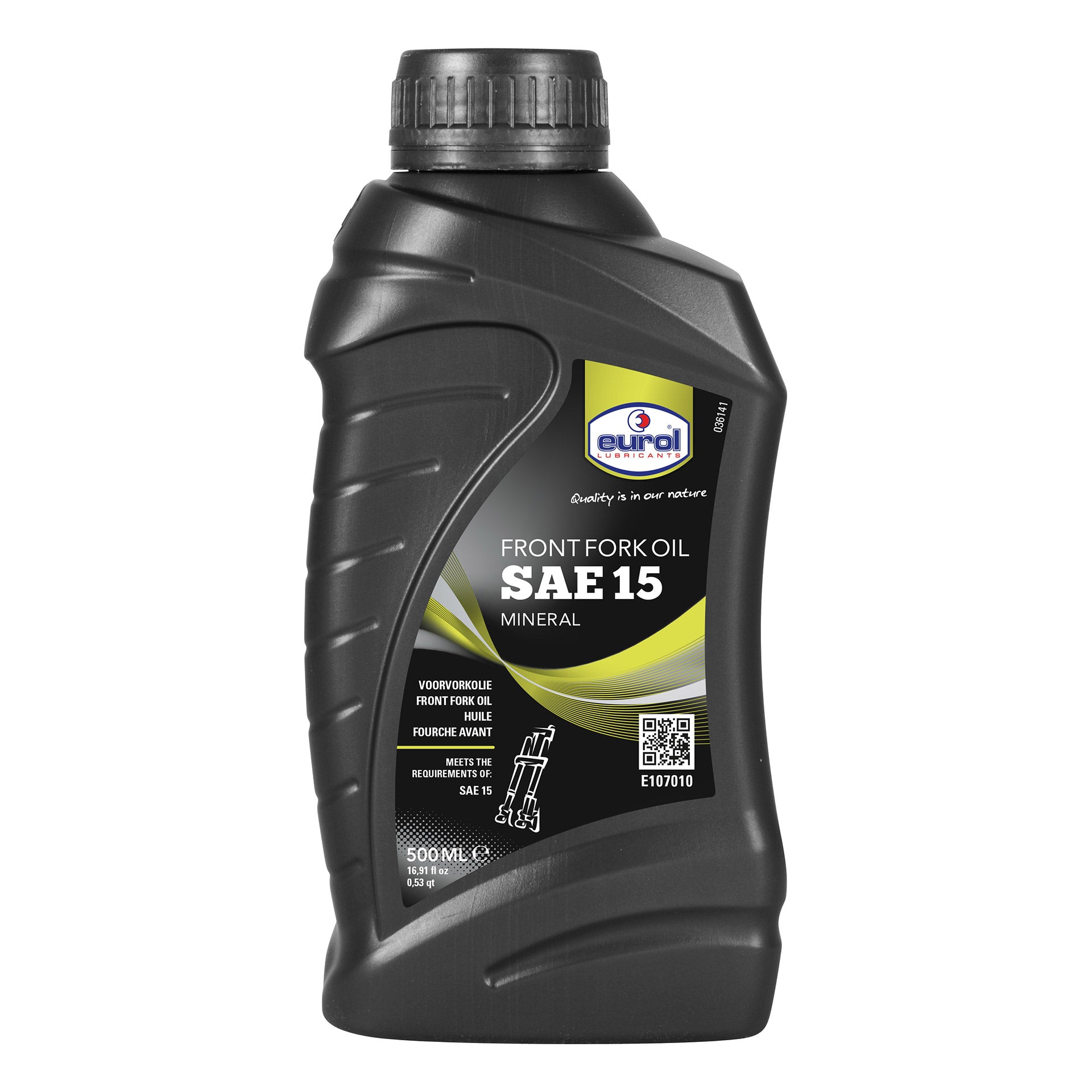 Eurol Voorvork olie universeel 500ml.