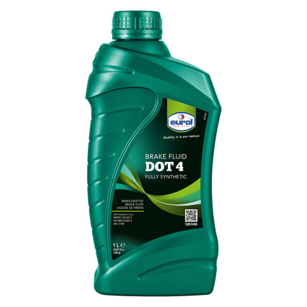 Eurol Liquide de frein DOT4 1 litre 100% synthétique E801400
