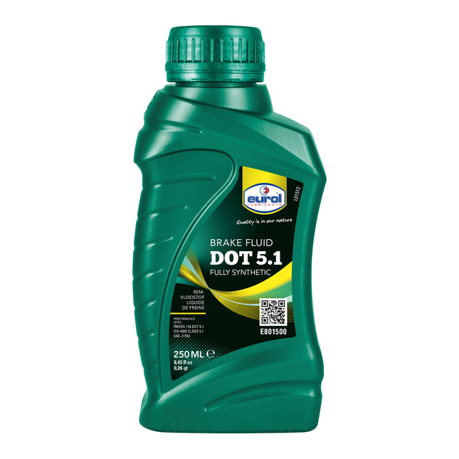 Eurol Remvloeistof DOT5.1 250ml. 801500-250ml