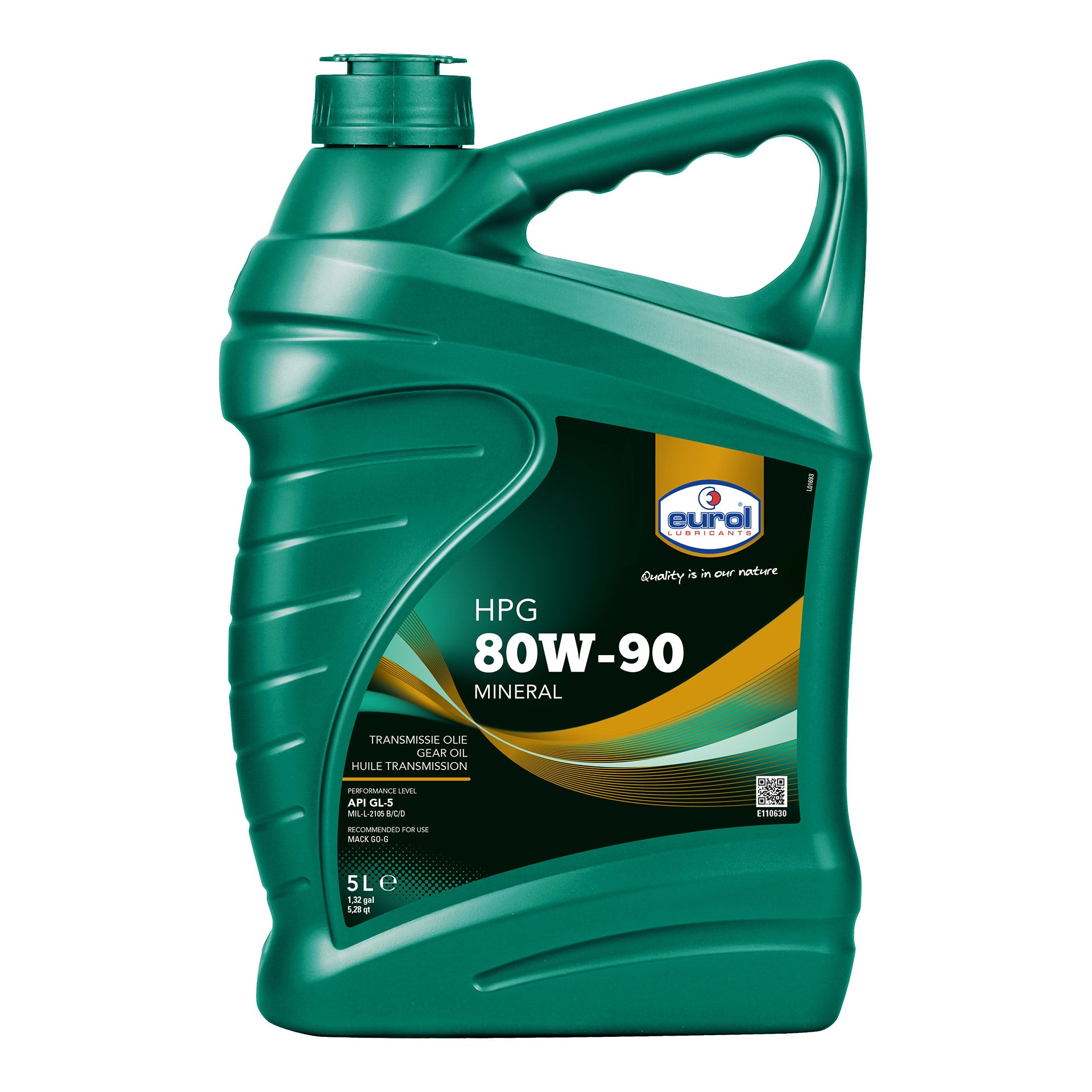 Eurol Gear-olie EP/HPG 80W90 5-liter