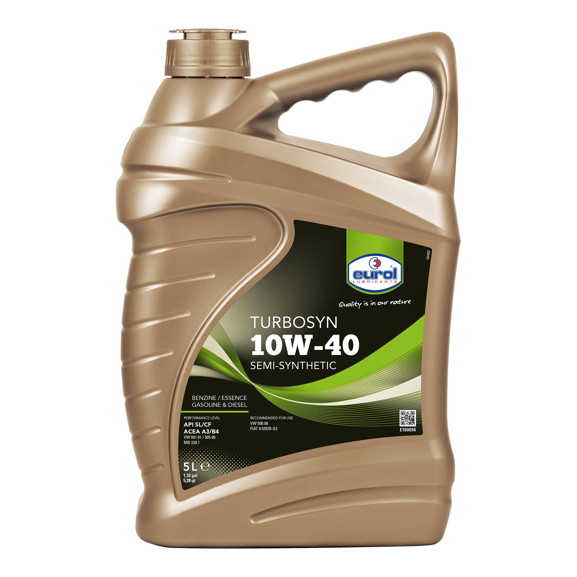 Eurol Carter olie 10W40 SF/CC p/5-liter